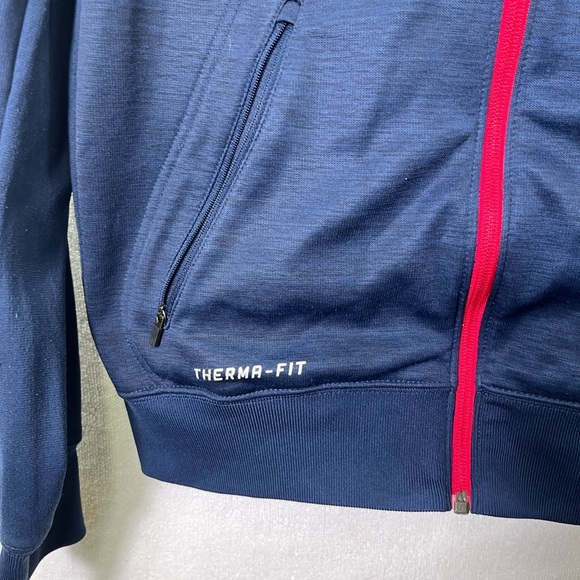 Nike KD Kevin Durant Therma Fit Fleece Jacket Mens L Basketball Hooded 2402 - Picture 2 of 9